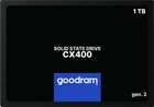 SSD диск Goodram CX400 Gen.2 1TB 2.5" SATAIII 3D NAND QLC (SSDPR-CX400-01T-G2)
