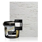 Декоративна штукатурка ефект травертину для стін ELF DECOR TRAVERTINO STYLE WHITE 15 кг