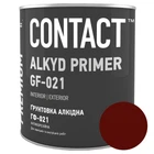 Грунтовка Contact антикорозійна ГФ-021 ЕПІ червоно-коричнева 2,5 кг