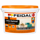 Фарба інтер’єрна латексна Feidal Latex Optimal матова миюча для стін і стелі 10л.