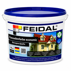 Фарба фасадна, Feidal Fassadenfarbe economic, матова, Біла, 10л.