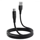 Кабель Proove Soft Silicone USB to Type-C 2.4A (1m) black