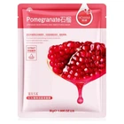 Тканинна маска для обличчя з екстрактом м'якоті гранату Hchana Pomegranate Grenade Moisturizing and Smoothing Mask, 30 г