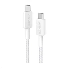 Кабель Anker 322 USB-C - USB-C 0.9 м, White (A81F5H21/A81F5G21)