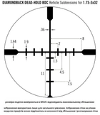 Оптический прицел Vortex Diamondback 1.75-5x32 (BDC) (926061) - изображение 7