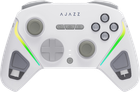 Бездротовий геймпад Ajazz GP100 2.4G/BT/USB Switch/PC/iOS/Android RGB White (GP100-W)