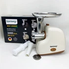 Мясорубка электрическая Rainberg RB-2319 с системой реверса насадка куббе 3000Вт Beige