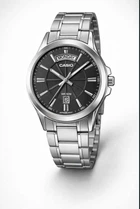 Мужские часы Casio MTP-1381 серый-черный