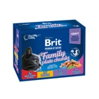 Влажный корм Brit Premium Delicate Fillets in Gravy Family Plate 100 г