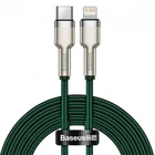 Кабель Baseus Cafule Metal Type-C to Lightning PD 20W 2m Green (CATLJK-B06)