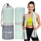 Полотенце спортивное Actiget 180 x 100 см из микрофибры ACT0199 Mint