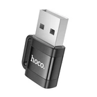 Перехідник HOCO UA31D USB male to Type-C female USB2.0 adapter Black
