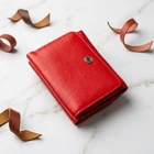 Комплектний жіночий гаманець ST Leather з натуральної шкіри червоного кольору для прав (bg188fash92)