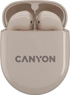 Беспроводные наушники Canyon TWS-6 Beige (CNS-TWS6BE)