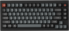Клавіатура дротова Keychron V1 8K Keychron Super Red Switch Black RGB (V1W-D1-UA)