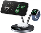 Бездротовий зарядний пристрій Anker Prime Wireless Charging Station 25W 3-in-1 MagGo, AirCool, Dock Stand Black (7274434)