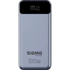 Универсальная мобильная батарея Sigma mobile X-Power SI30A7QLX 30000mAh Silver (4827798479117)