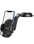 Крепление для телефонов UGREEN LP405 Waterfall-Shaped Suction Cup Phone Mount чорный (20473)