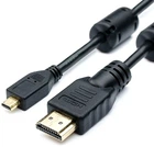 Кабель HDMI (M) - micro HDMI (M), 2 м, черный, Atcom, V1.4 (15268)