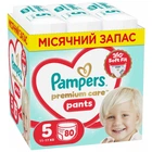 Подгузники Pampers Premium Care Pants Розмір 5 (11-17 кг) 80 шт (8006530320153) (346408)