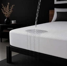 Наматрацник U-tek Cotton Premium Health Care Водонепроникний з резинкою по периметру 90х190 см (COTPRF90190)