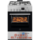 Плита комбінована ELECTROLUX LKM660222X