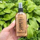 Кокосовое масло Top Beauty для загара с шиммером Shimmer Coconut Oil Gold 100мл