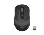 Миша бездротова A4Tech Fstyler FG10S (Grey), безшумна, USB, колір чорний+сірий