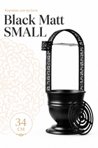 Кошик для вугілля Black Matt Small кадило вугільне 34 см нержавіюча сталь маленька чорна
