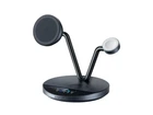 Бездротовий зарядний пристрій ANKER Prime Wireless 3-in-1 25W AirCool Dock Stand (B25X7G11)