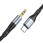 Аудиокабель HOCO UPA22 Type-C to AUX 3.5mm 1m, Black