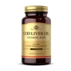Риб’ячий жир Solgar Cod Liver Oil Vitamins A&D 250 капсул