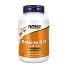 Аминокислота NOW Foods Betaine HCl 648 мг