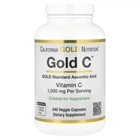 Вітамін C класу USP California Gold Nutrition (Gold C™) 1000 мг 240 вегетаріанських капсул (CGN-00932)