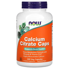 Кальции NOW Calcium Citrate 240 капс.