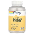 Кальцій та магній цитрат Solaray Cal-Mag Citrate 1:1 Ratio, 180 вегакапсул