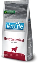 Сухий лікувальний корм для собак Farmina Vet Life Gastrointestinal при захворюванні ШКТ