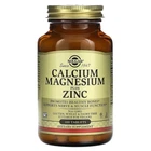 Кальцій Магній Цинк Solgar (Calcium Magnesium Plus Zinc) 100 таблеток