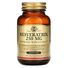 Натуральна добавка Solgar Resveratrol 250 мг