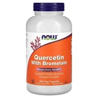Натуральная добавка Now Foods Quercetin with Bromelain Капсулы