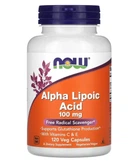 Добавка натуральна Now Foods Alpha Lipoic Acid 100мг Капсули