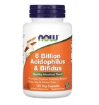 Ацидофилус и бифидобактерии Now Foods (Acidophilus/Bifidus) 120 вегетарианских капсул