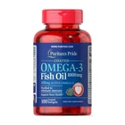 Омега-3 Omega-3 Fish Oil, Puritan's Pride, 1000 мг, 100 гелевых капсул