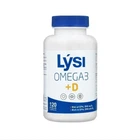 Комплекс омега 3 (500 мг) + D3 (800 ME), LYSI, 120 капсул (60 порцій)
