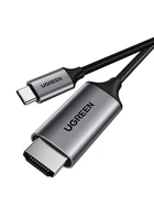 Кабель Ugreen USB-C 4K 2м (Type-C to HDMI) Black (MM142 50571)