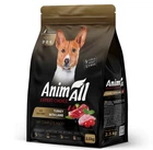 Полнорационный сухой корм AnimAll для взрослых собак малых пород со свежей индейкой и ягненком