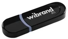 Флеш накопичувач USB 8Gb Wibrand Panther, Black, USB 2.0 (WI2.0/PA8P2B)