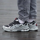 Кросівки чоловічі Asics Gel NYC Black Silver 45 (2062-1036673)