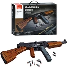 Детский конструктор Sluban Model Brick Автомат пулемёт Томпсона на 1239 деталей (M38-B1351)