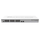 Коммутатор 24 порта управляемый MikroTik CRS326-24G-2S+RM L2